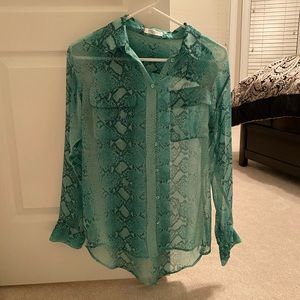 Equipment button down shirt